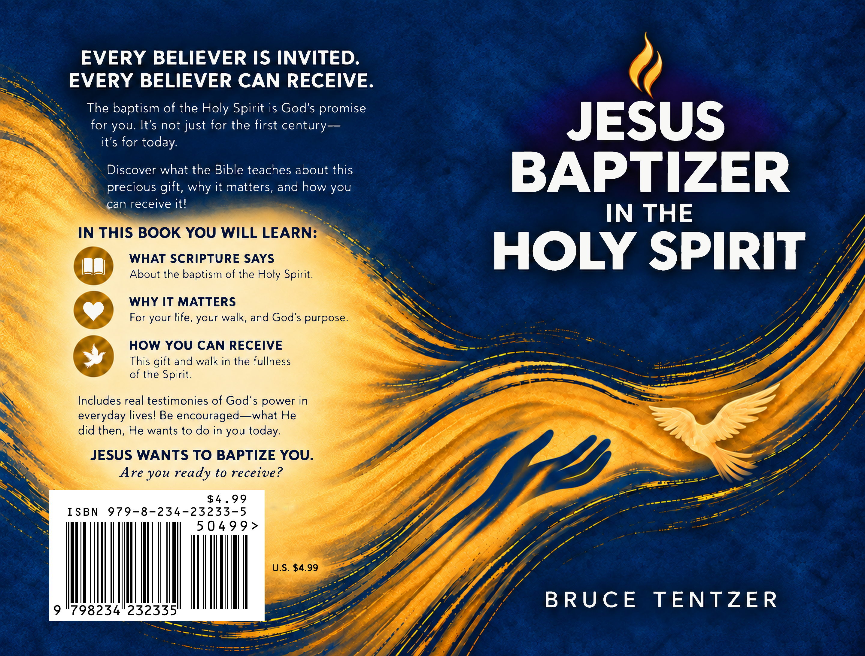 Jesus: Baptizer in the Holy Spirit — full front and back cover